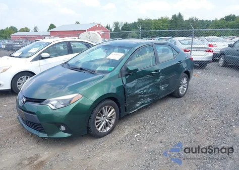 2014 Toyota Corolla Le Plus из США, поврежденный, VIN 2T1BURHE8EC005297